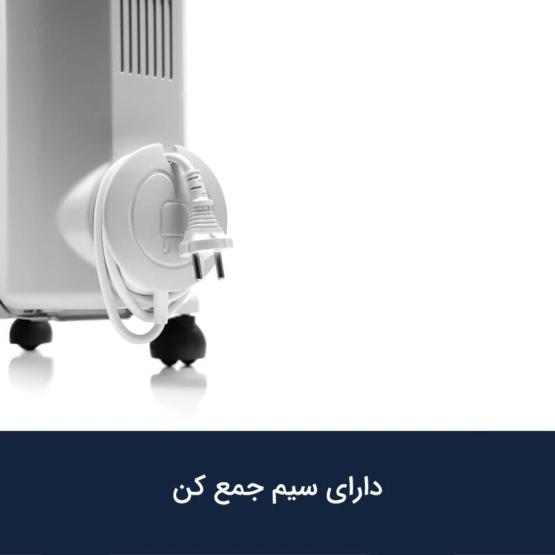 عکس شماره 10 : شوفاژ برقی ۱۲ پره دلونگی مدل trrs 1225