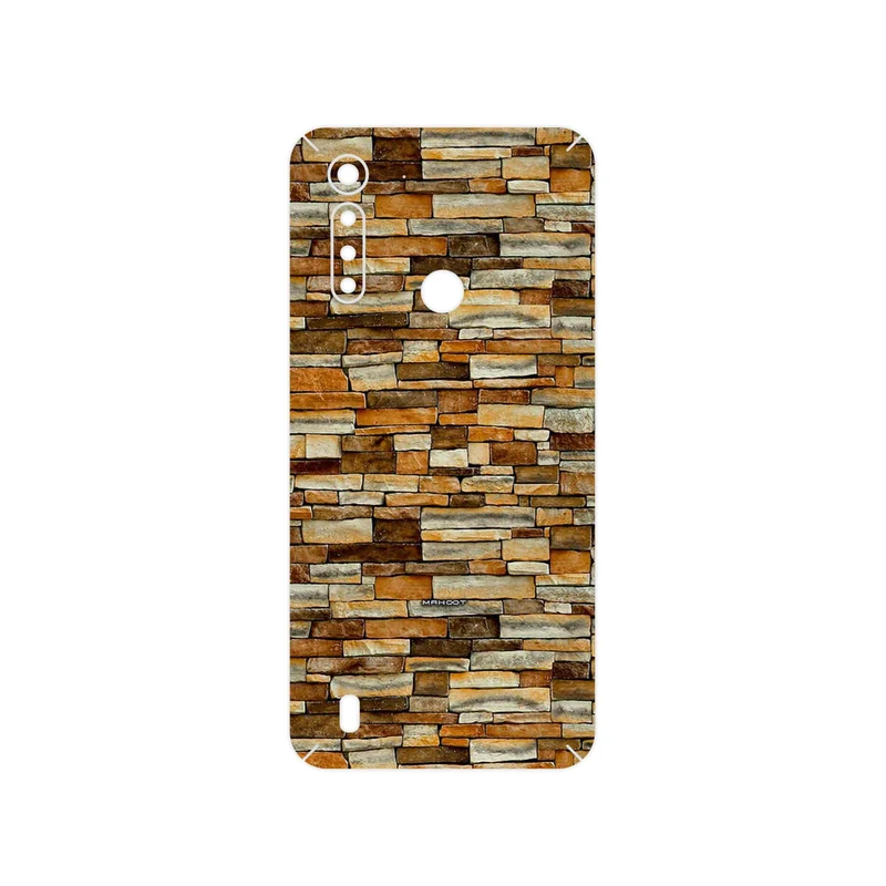 برچسب پوششی ماهوت مدل brickwall مناسب برای گوشی موبایل موتورولا Moto G8 Power Lite