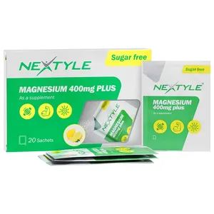 ساشه منیزیم نکستایل - 400 میلی گرم بسته 20 عددی