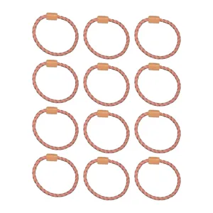 کش مو زنانه مدل بافت بسته 12 عددی