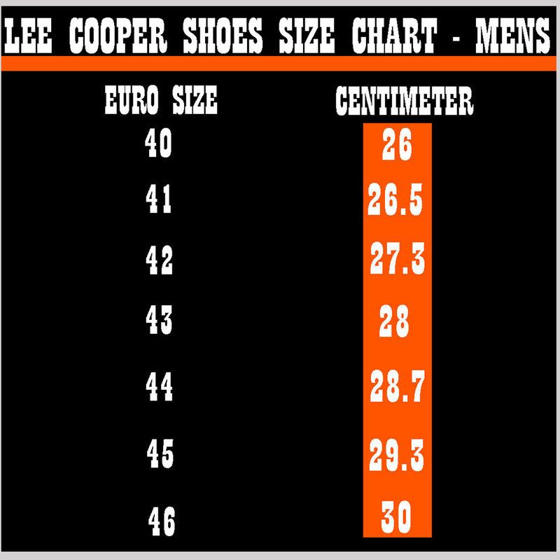 کفش مردانه لی کوپر مدل ALCAPONE LEATHER BLKGRY -  - 11