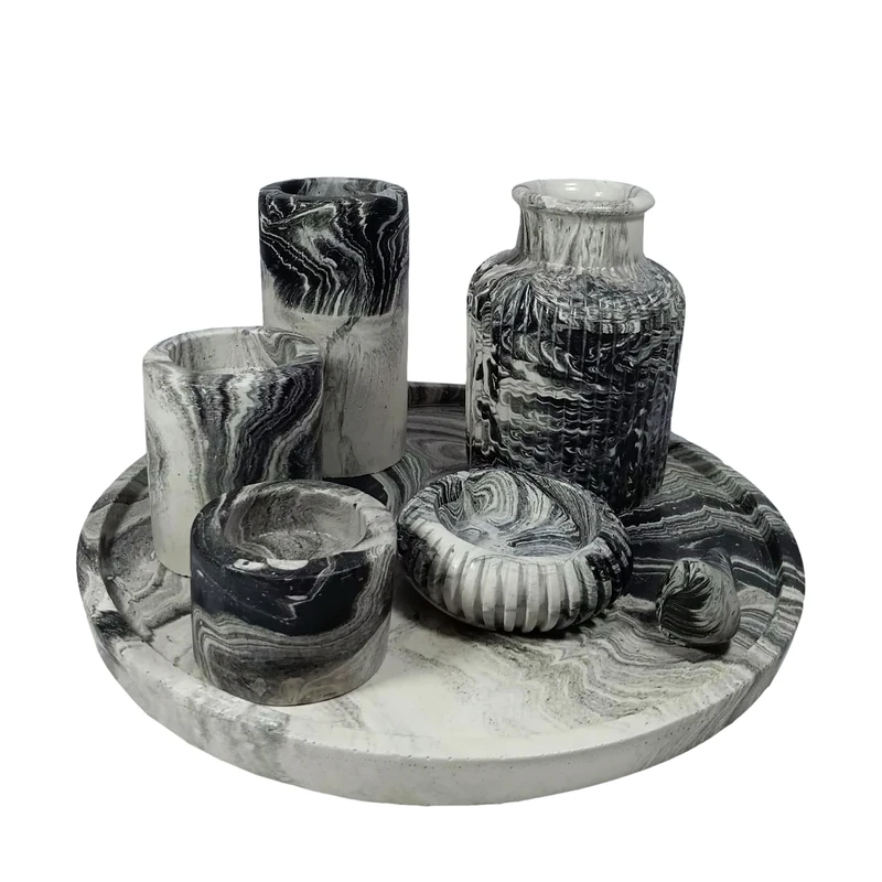 ست 7 تکه دکوری سنگی مدل 032