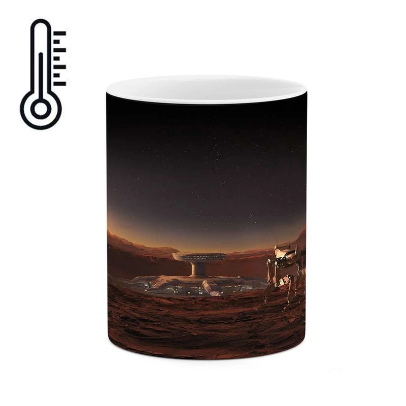 ماگ حرارتی کاکتی مدل فضانورد کد mgh16467