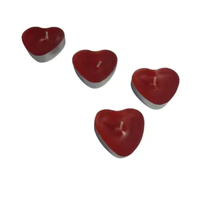 شمع وارمر مدل قلب کد W003 بسته 4 عددی