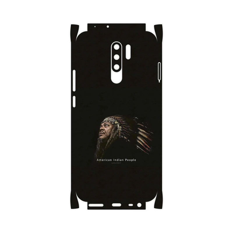 برچسب پوششی ماهوت مدل Portrait of an Indian Man-FullSkin مناسب برای گوشی موبایل شیائومی Redmi 9