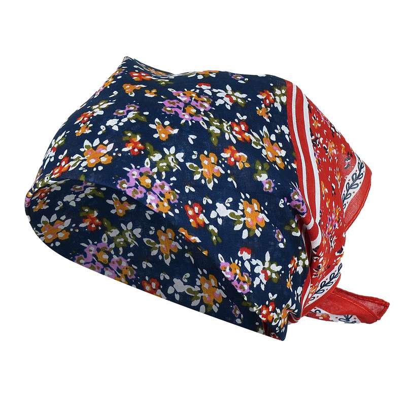 دستمال سر و گردن مدل شکوفه