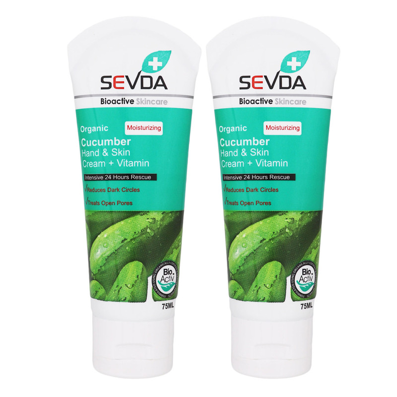 کرم مرطوب کننده سودا مدل خیار حجم 75 میلی لیتر مجموعه 2 عددی کرم مرطوب کننده سودا مدل خیار حجم 75 میلی لیتر مجموعه 2 عددی