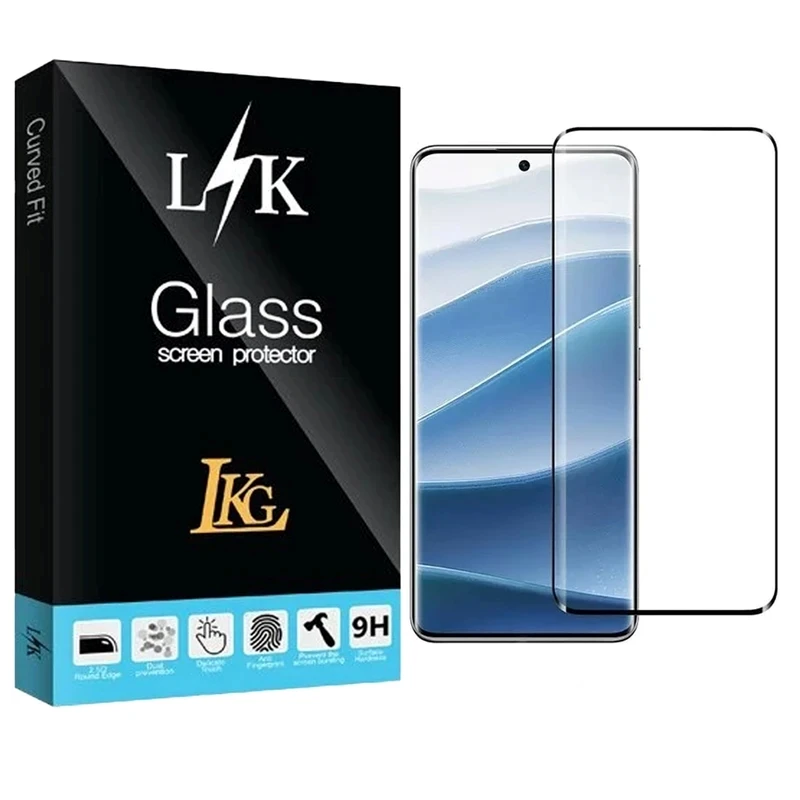 محافظ صفحه نمایش ال کا جی مدل FULLGL-LK مناسب برای گوشی موبایل سامسونگ Galaxy S22 Ultra