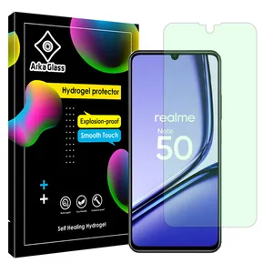 Arka Glass Tough model green light Screen Protector Suitable for Realme Note 50 Mobile Phone