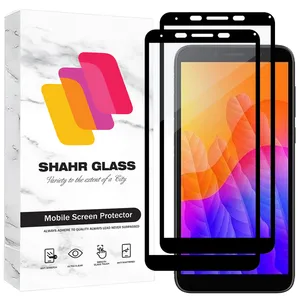 Shahr Glass FUL2 Screen Protector For Huawei Y5 Prime 2018 / Y5 Lite 2018 / Honor 7S / Honor 9S / Y5p Pack Of 2