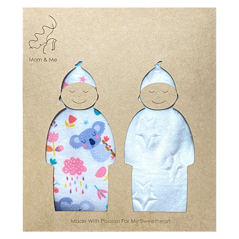 پتو نوزاد و کودک مام اند می کد 009 سایز 100x70 سانتی متر