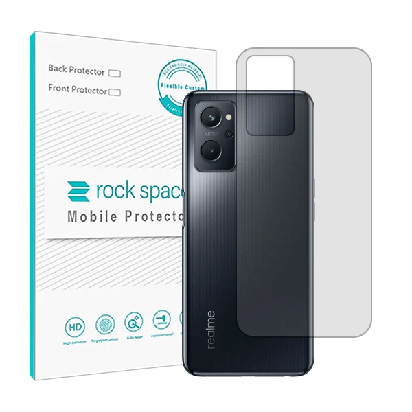 محافظ پشت گوشی شفاف راک اسپیس مدل HyGEL مناسب برای گوشی موبایل ریلمی 9i