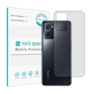 Rock space HyGEL model Transparent phone back protector suitable for Realme 9i mobile phone