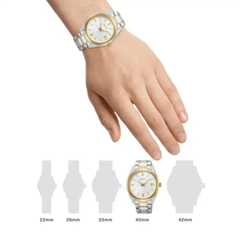 ست ساعت مچی عقربه ای زنانه و مردانه سیکو مدل SUR312P1-SUR636P1