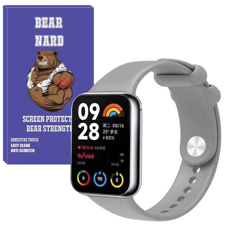 بند برنارد مدل 2Pin BR مناسب برای ساعت هوشمند امیزفیت GTR 42mm / Pop / Pop 2 / Pop pro