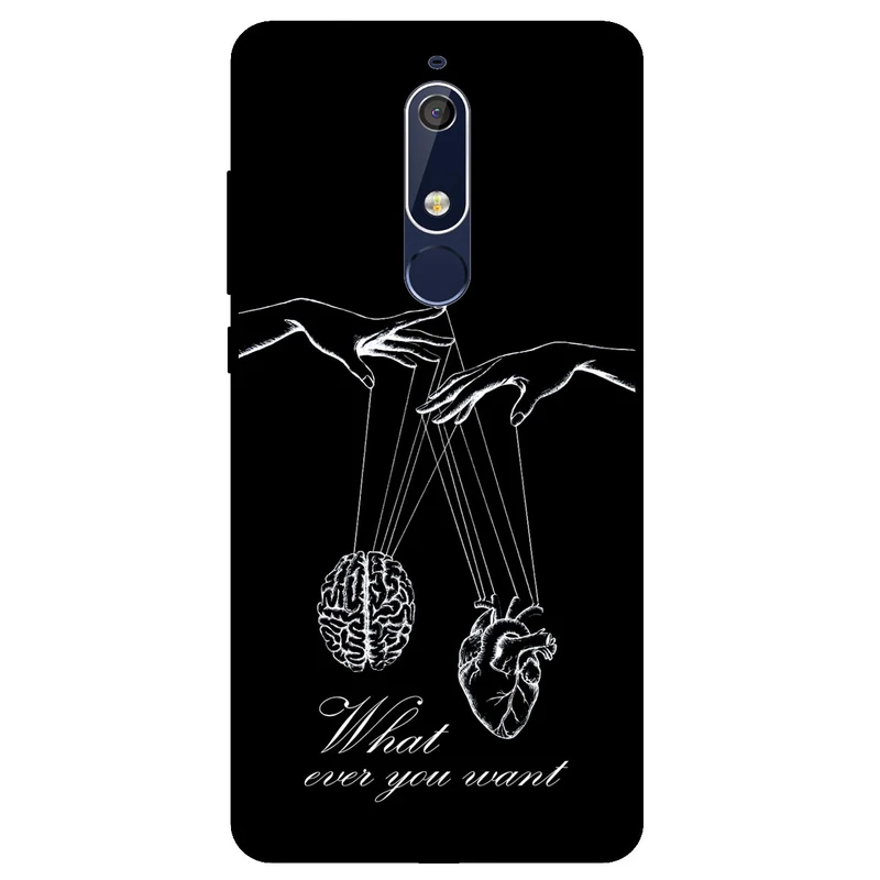 کاور مگافون طرح فکر و احساس مدل 1899 مناسب برای گوشی موبایل نوکیا 5.1     