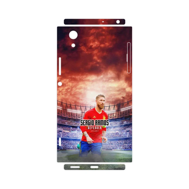 برچسب پوششی ماهوت مدل Sergio Ramos-FullSkin مناسب برای گوشی موبایل سونی Xperia XA1