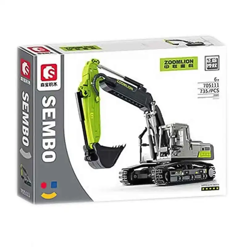 ساختنی سیمبوبلاک مدل بیل مکانیکی راهسازی کد 705111