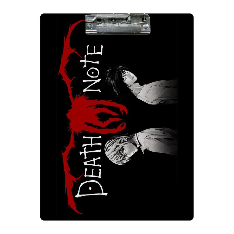 تخته شاسی طرح انیمه دفترمرگ کد 1484574 سایز A4