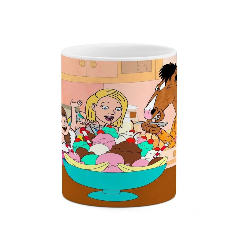ماگ کاکتی مدل کارتون BoJack Horseman کد mgh22346