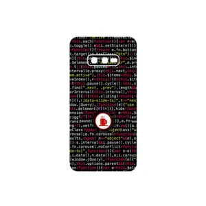 MAHOOT Programming 1 Cover Sticker for Samsung Galaxy S10e