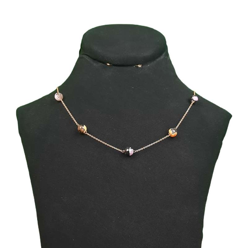 گردنبند نقره زنانه مدل جسیکا