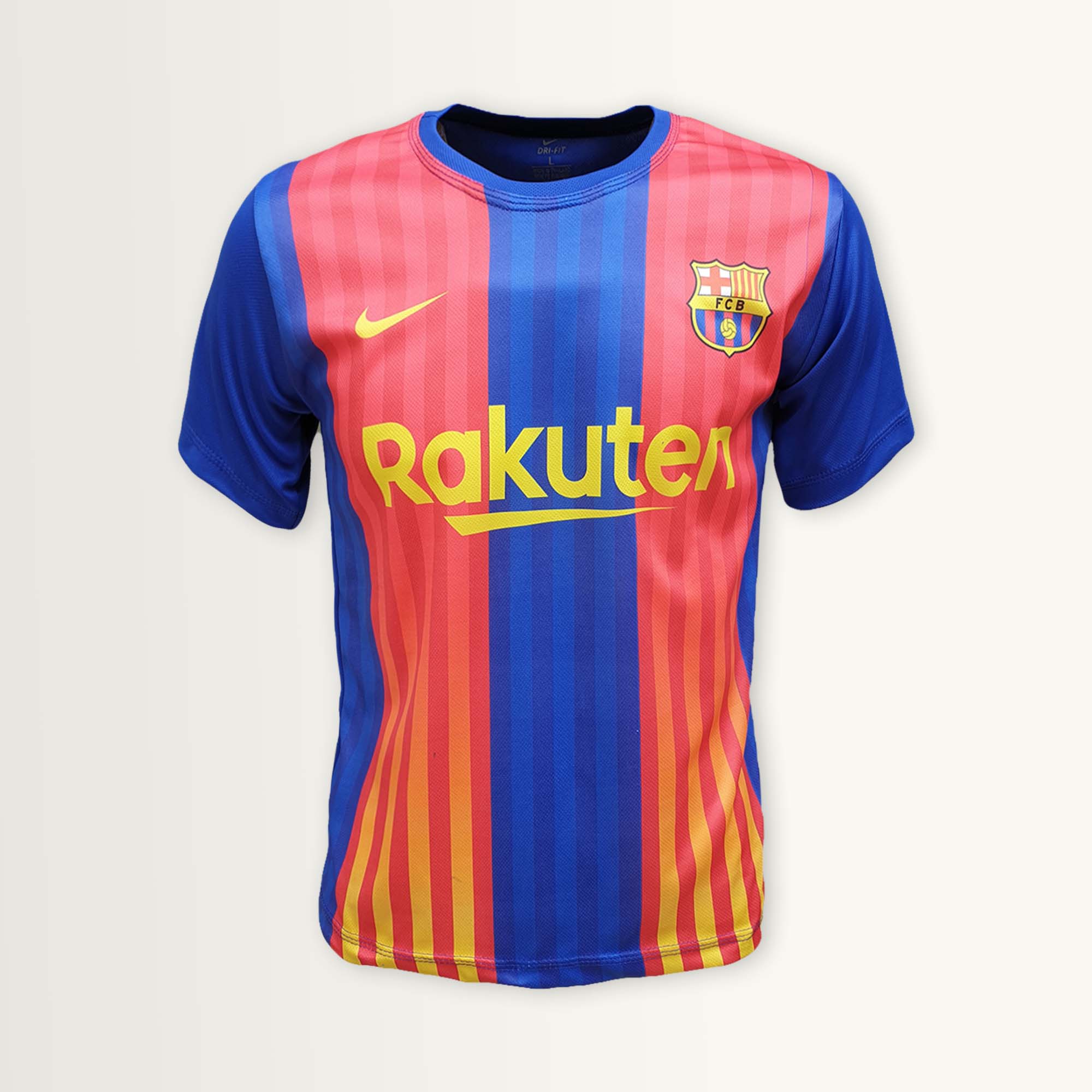 تی شرت ورزشی مردانه طرح بارسلونا مدل 911301