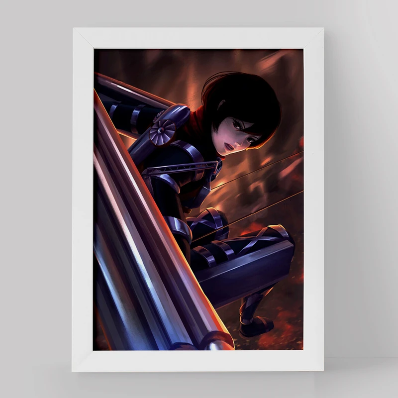 تابلو خندالو مدل میکاسا آکرمن انیمه اتک آن تایتان کد 11018