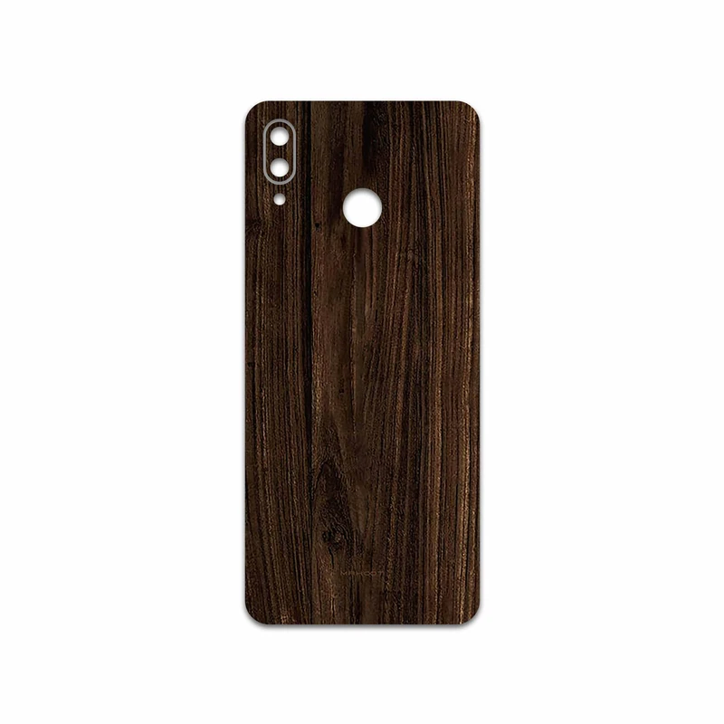 برچسب پوششی ماهوت مدل Dark Walnut Wood مناسب برای گوشی موبایل آنر Play