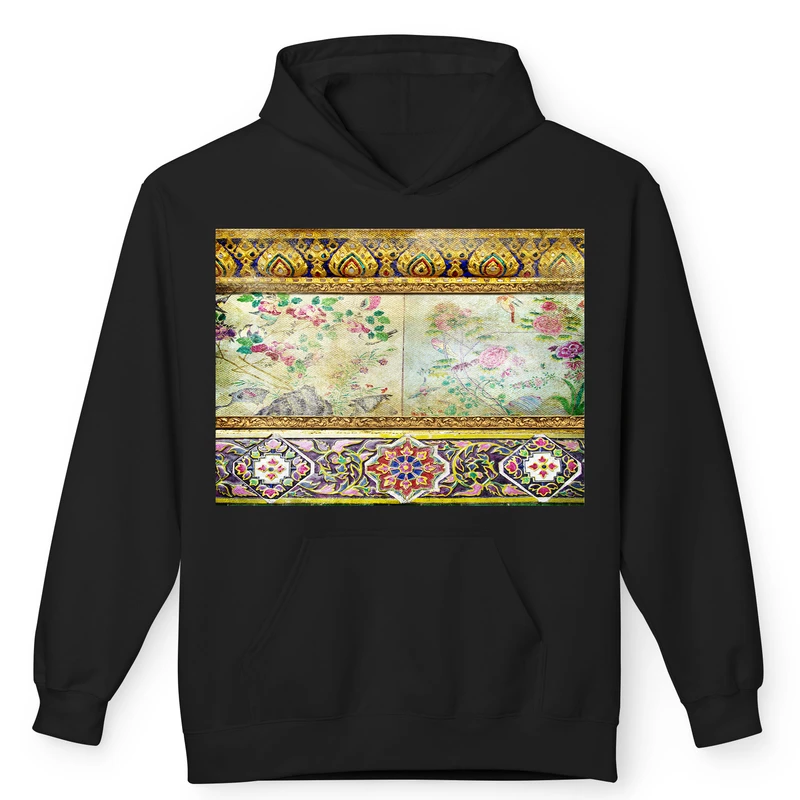 هودی مردانه پاد آفرین مدل فرش و گلیم و کاشی کد 1073