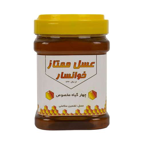 عسل چهار گیاه نمونه خوانسار - 1000 گرم