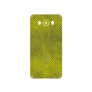 MAHOOT Yellow Snake Skin Cover Sticker for Samsung Galaxy J7 2016