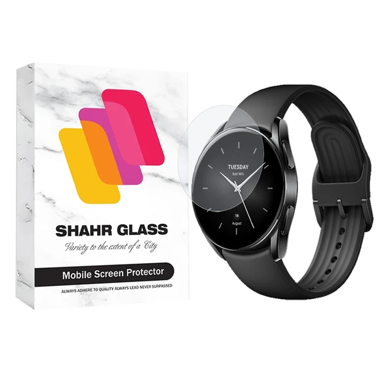 محافظ صفحه نمایش شهر گلس مدل SMPWATCHS مناسب برای ساعت هوشمند شیائومی Watch S2 46 mm