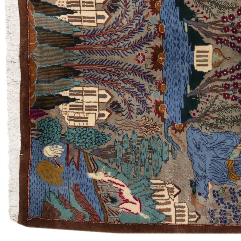 فرش دستباف دو و نیم متری سی پرشیا کد 130285