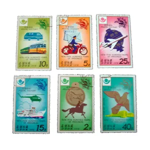 تمبر یادگاری مدل یادبود کد bc-2298 مجموعه 6 عددی