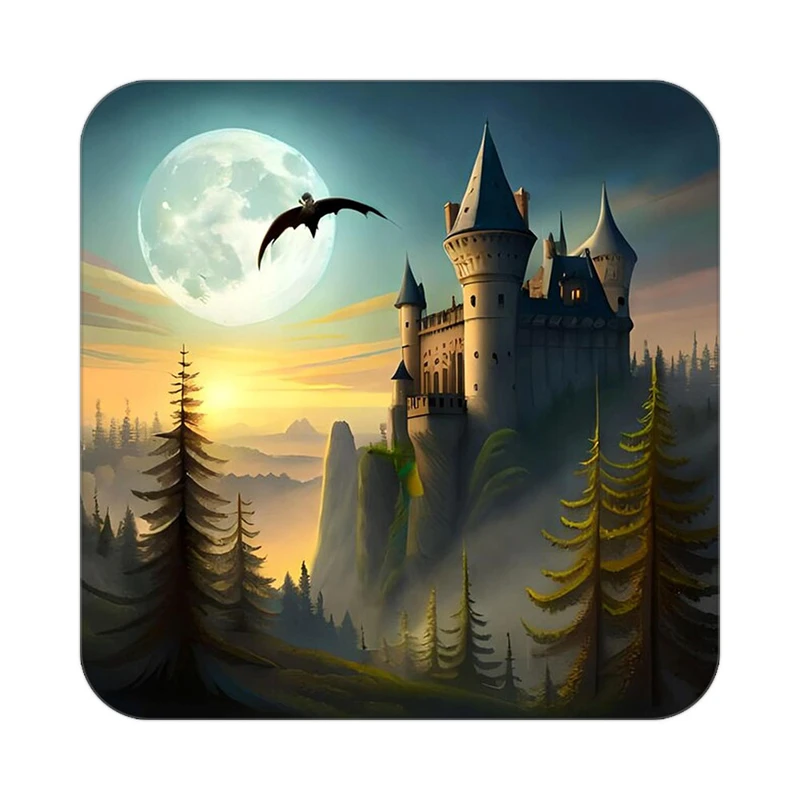 زیر لیوانی کاکتی طرح هری پاتر Harry Potter مدل mp43154