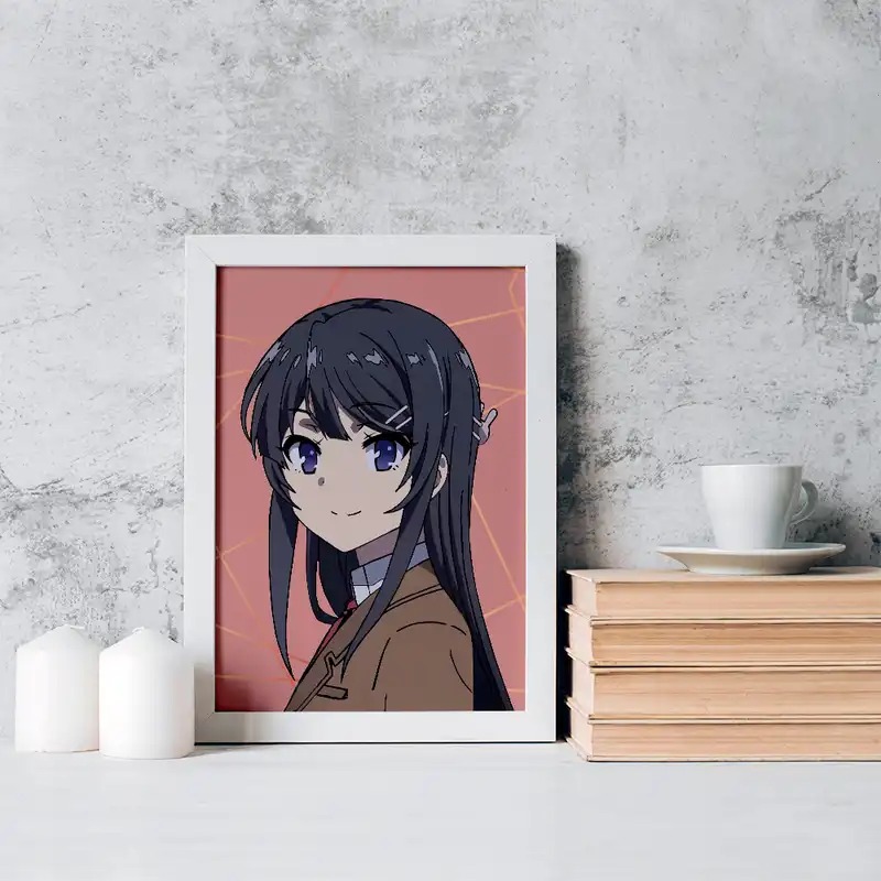 تابلو خندالو مدل مای انیمه بانی گرل سنپای کد 16407