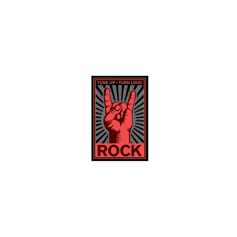 استیکر تزئینی موبایل و تبلت لولو مدل ROCK کد 269