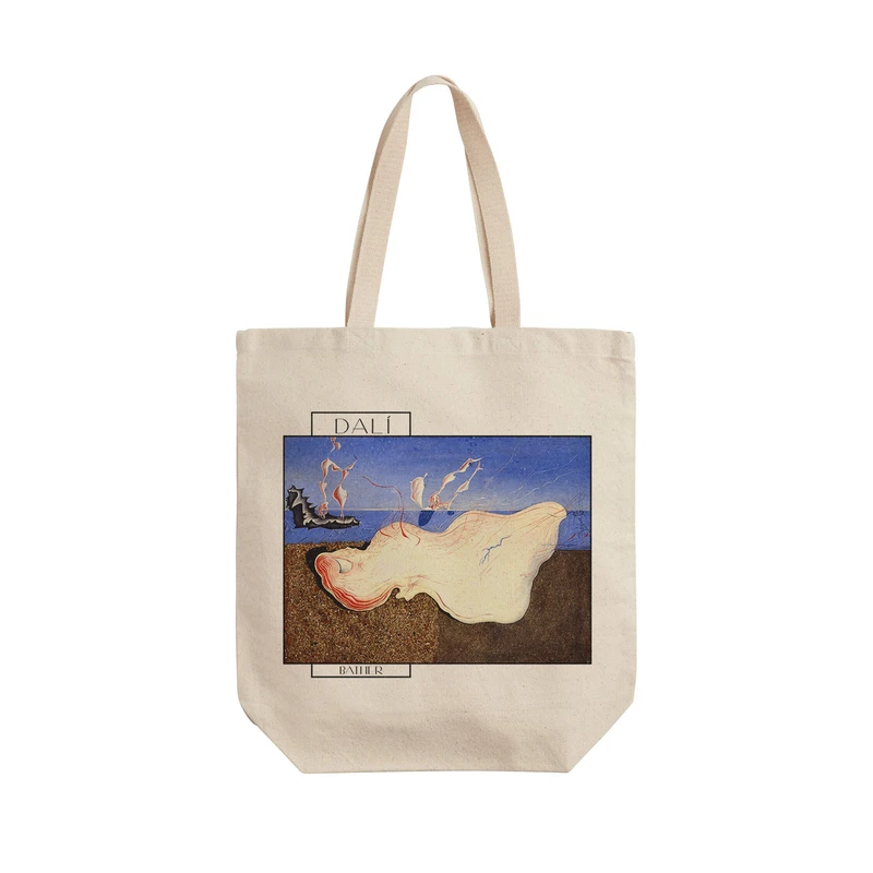 ساک خرید ترمه طراحان ایده مدل حمام کننده از دالی کد art0710 - L