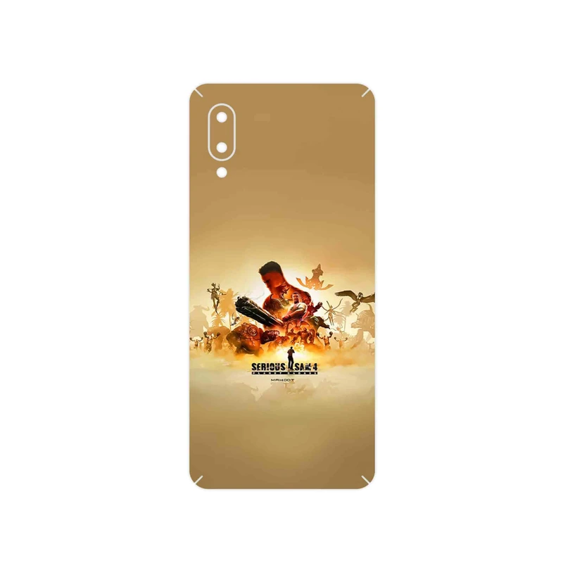 برچسب پوششی ماهوت مدل Serious Sam Game Series مناسب برای گوشی موبایل سامسونگ Galaxy A02