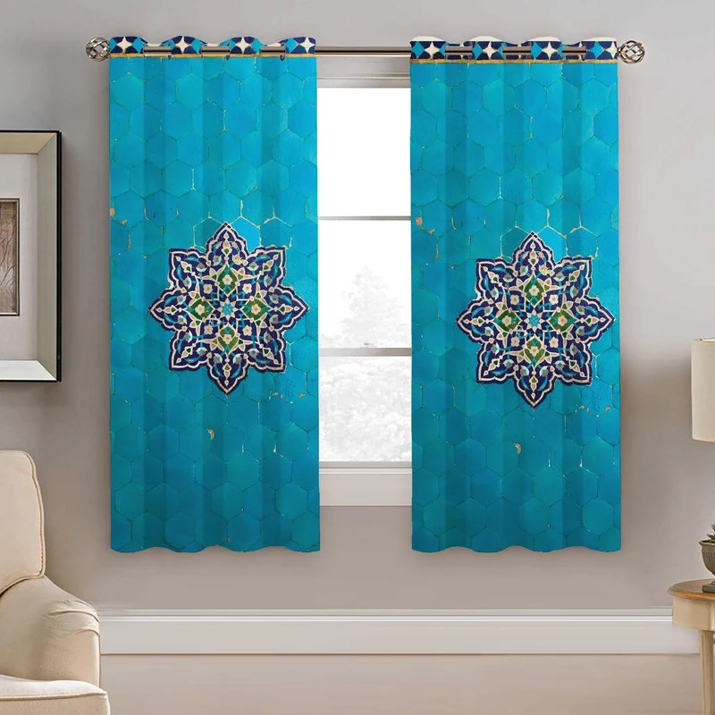 پرده نیروانا طرح مدرن  مدل هازان کد 8026  سایز 140×200 سانتی متر