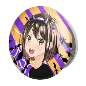 آینه جیبی خندالو طرح انیمه ناپدید شدن هاروهی سوزومیا مدل تاشو کد 24335 