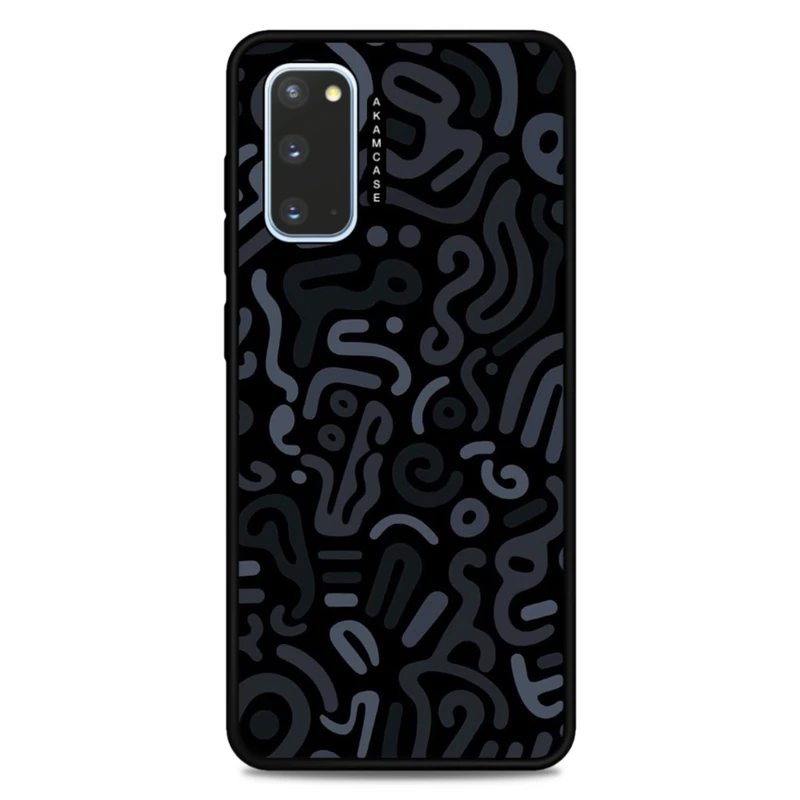 کاور آکام مدل AMC-WSGS20-DOODLE12 مناسب برای گوشی موبایل سامسونگ Galaxy S20