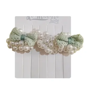 کش مو دخترانه مدل مرواریدی کد 5