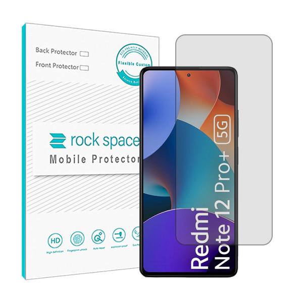 محافظ صفحه نمایش شفاف راک اسپیس مدل HyGEL مناسب برای گوشی موبایل شیائومی + Redmi Note 12 Pro