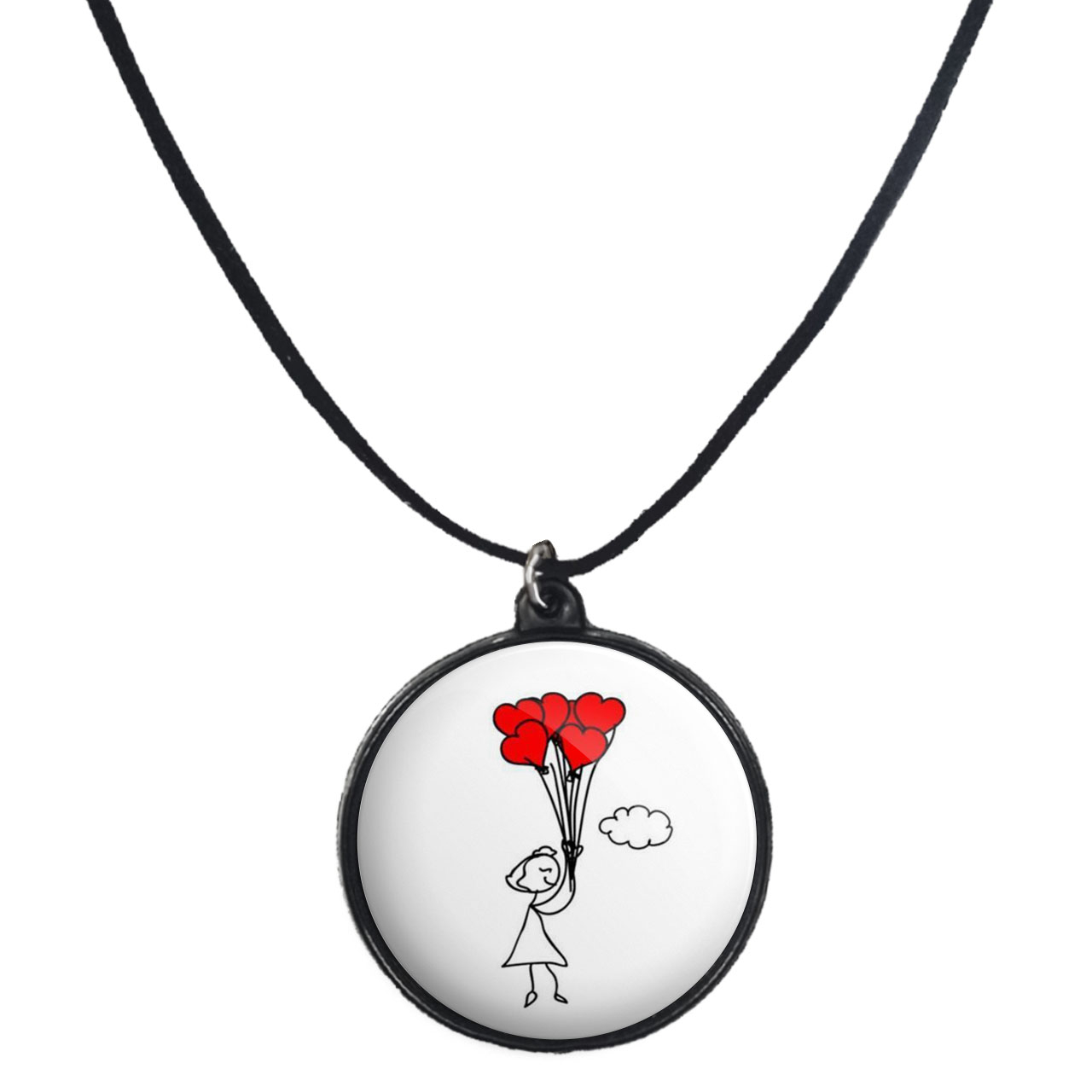 گردنبند پرمانه طرح عاشقانه کد pmb.1158 مدل دو طرفه