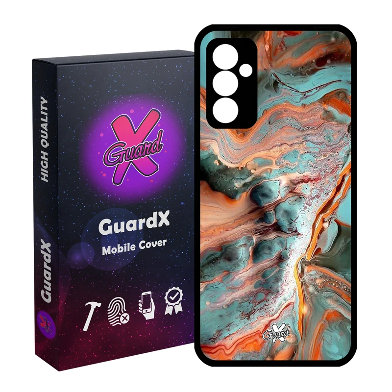 کاور گارد ایکس طرح ماربل مدل Glass10281 مناسب برای گوشی موبایل سامسونگ Galaxy S23 FE