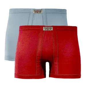 شورت مردانه پنبینه مدل نخ پنبه خالص صادراتی مجموعه 2 عددی