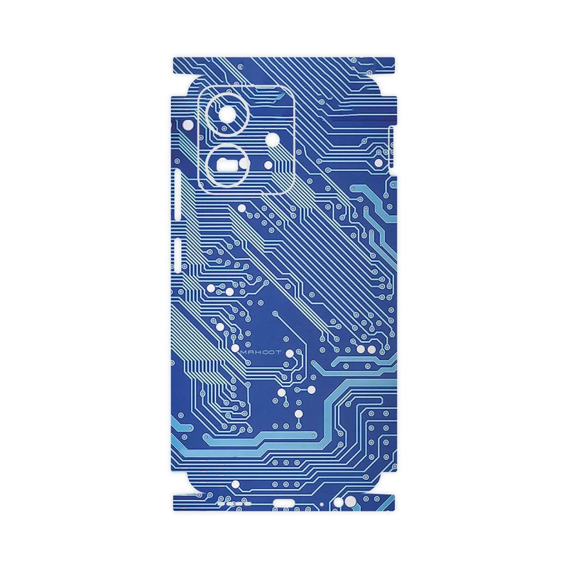 برچسب پوششی ماهوت مدل Blue_Printed_Circuit_Board-FullSkin مناسب برای گوشی موبایل آنر Play 10