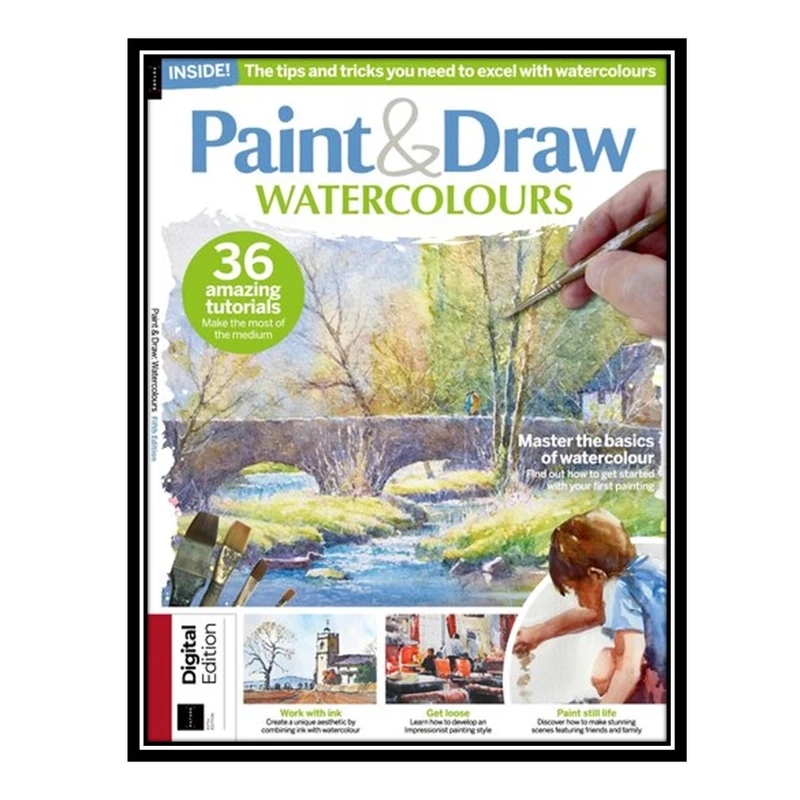 کتاب Paint Draw Watercolour اثر جمعی از نویسندگان انتشارات مؤلفین طلایی